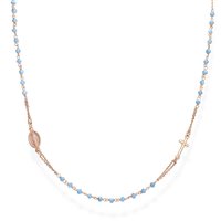 Collana Amen Donna Rosari in Argento Cristallo CRO25RCE3